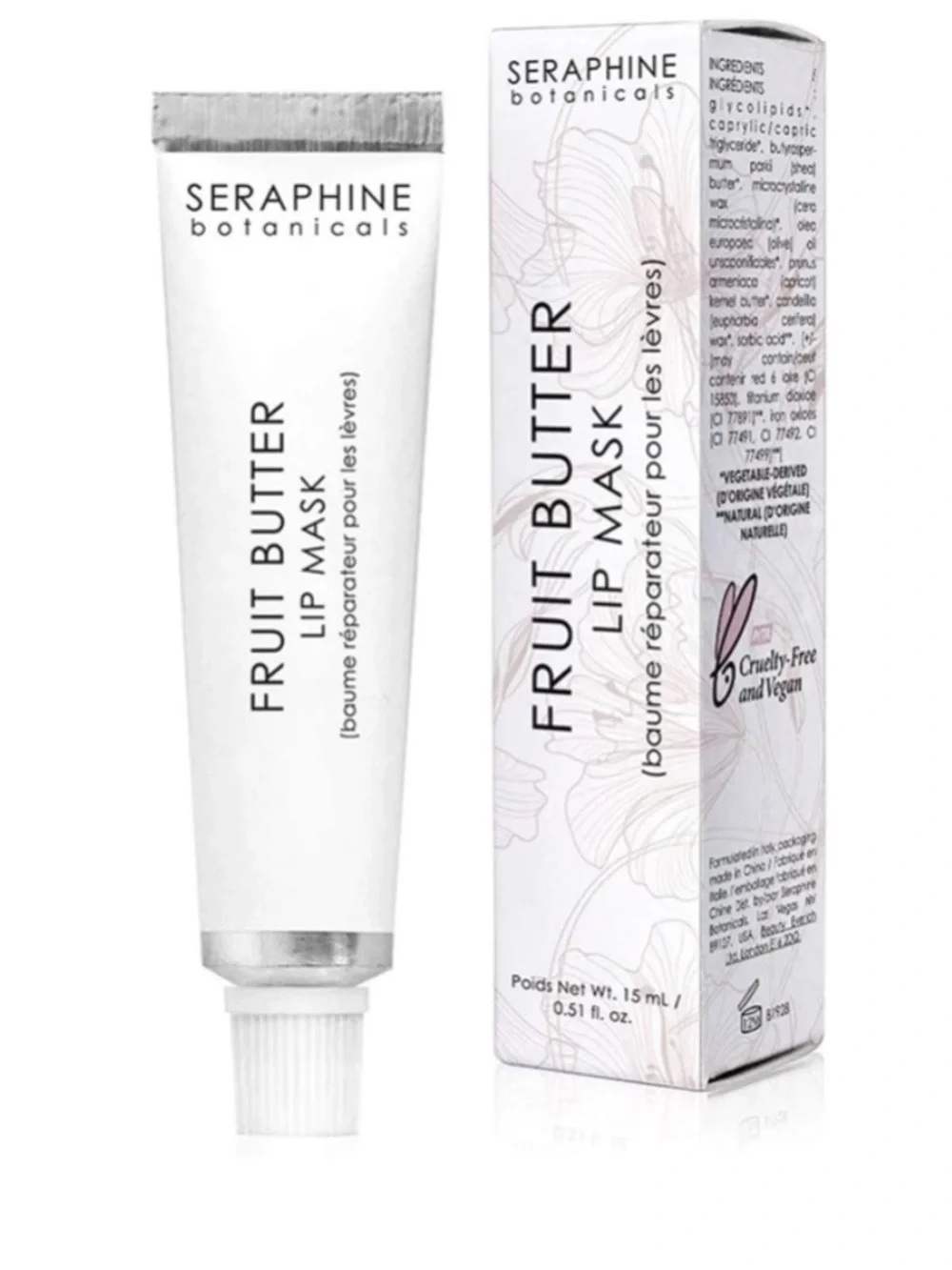 Saraphine Botanicals Fruit Butter Lip Mask - Original